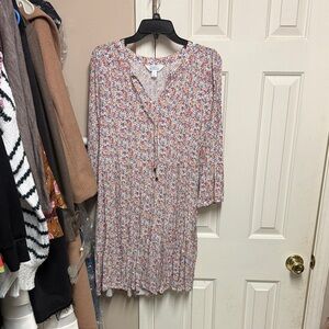 Market & Spruce Floral Mini Dress